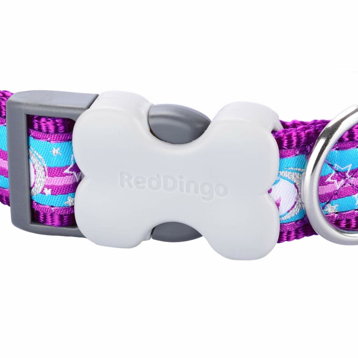 Zgardă pentru câini Red Dingo Unicorn 24-37 cm