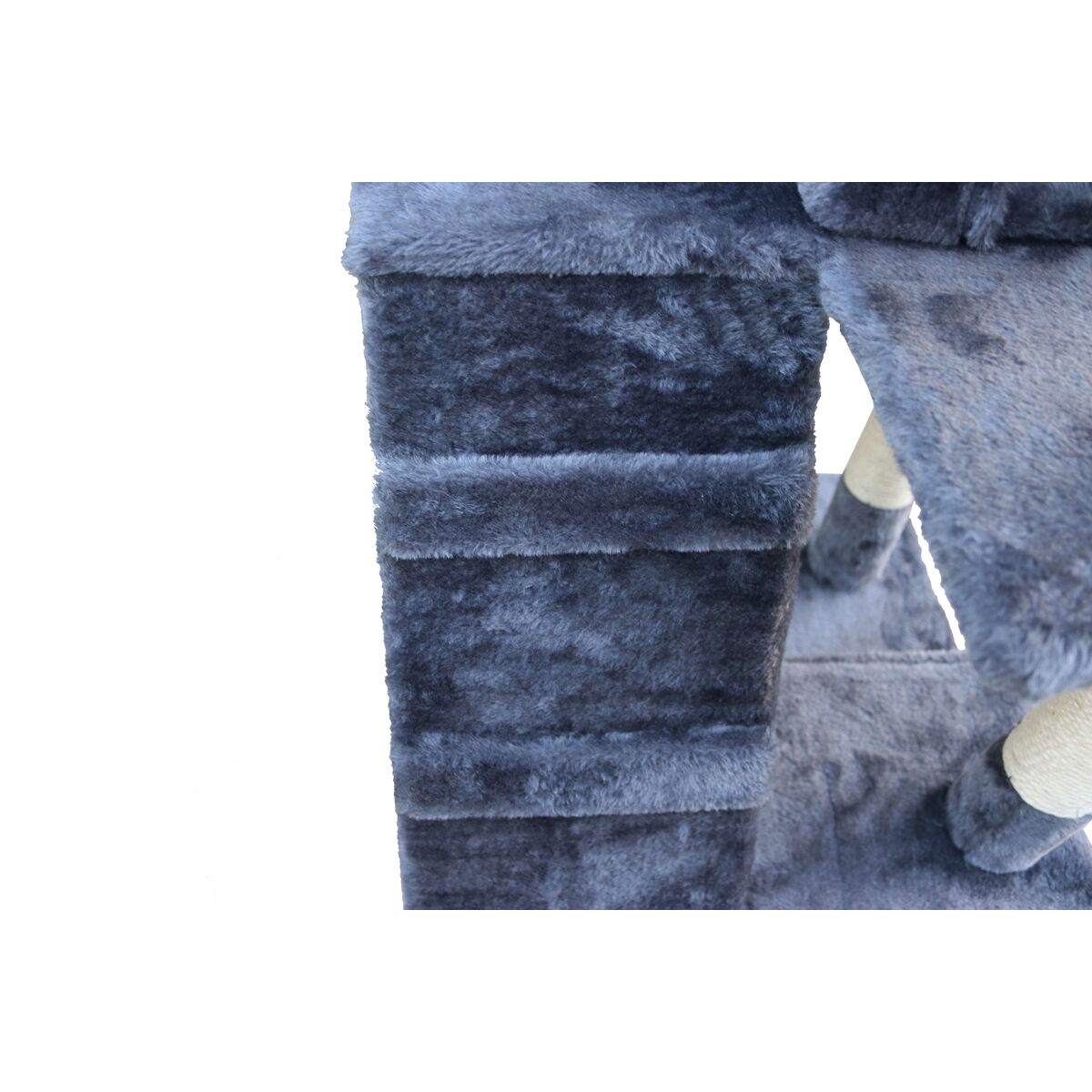 Ansamblu de joacă pentru pisici Gloria Nilo Gri Poliester Lemn Hârtie Plastic Sisal 7,5 cm