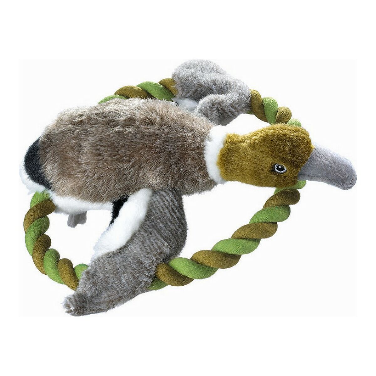 Jucărie din pluș pentru câini Hunter Wildlife Train Cu şir Rață (26 cm)