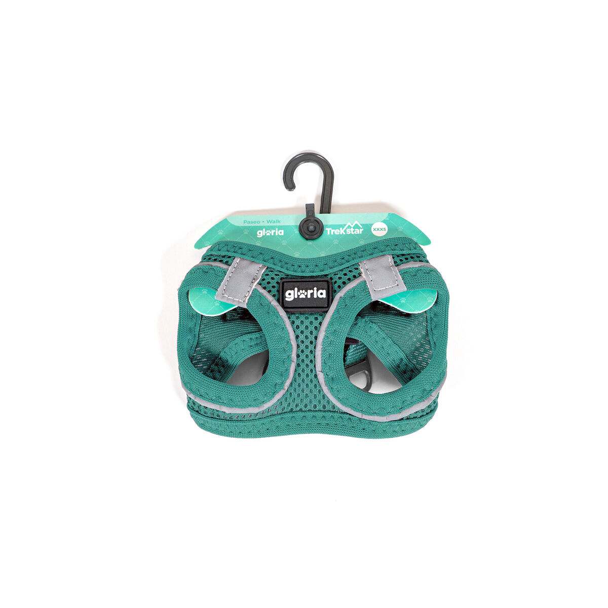 Ham pentru câini Gloria Trek Star 33,4-35 cm 51-52 cm Turquoise L