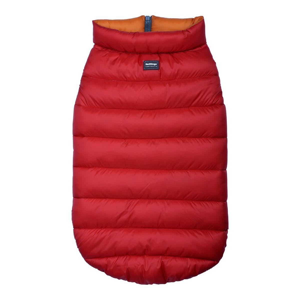 Haină pentru câine Red Dingo Puffer 45 cm Portocaliu/Roșu