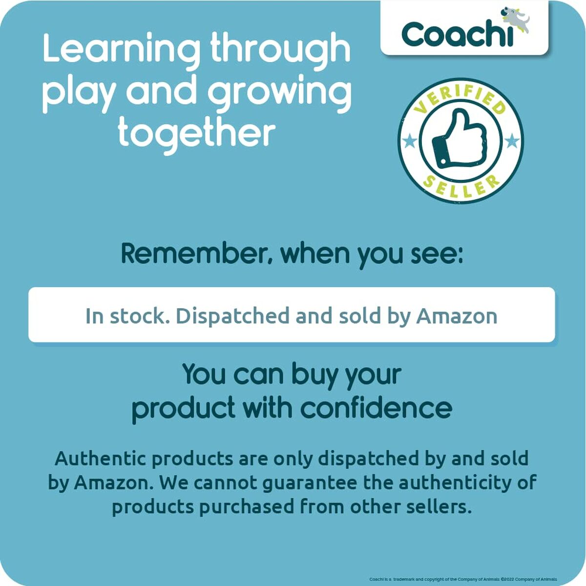 Training toy Coachi TRAINING DUMMY Albastru