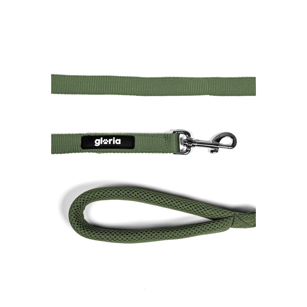 Lesă pentru câine Gloria Verde S 120 cm