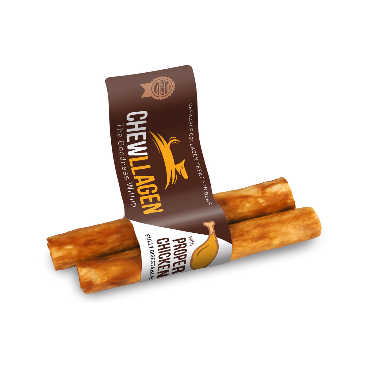 Gustare pentru câini Chewllagen Pui (35 Unități)