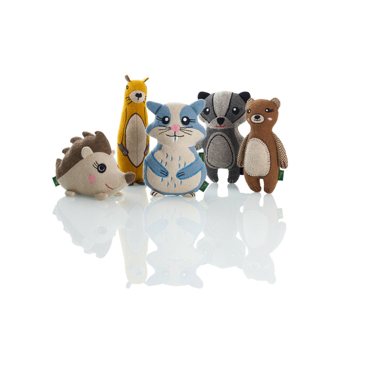 Jucărie din pluș pentru câini Hunter Galben Bumbac 100 % Reciclat Marmotă 20 cm