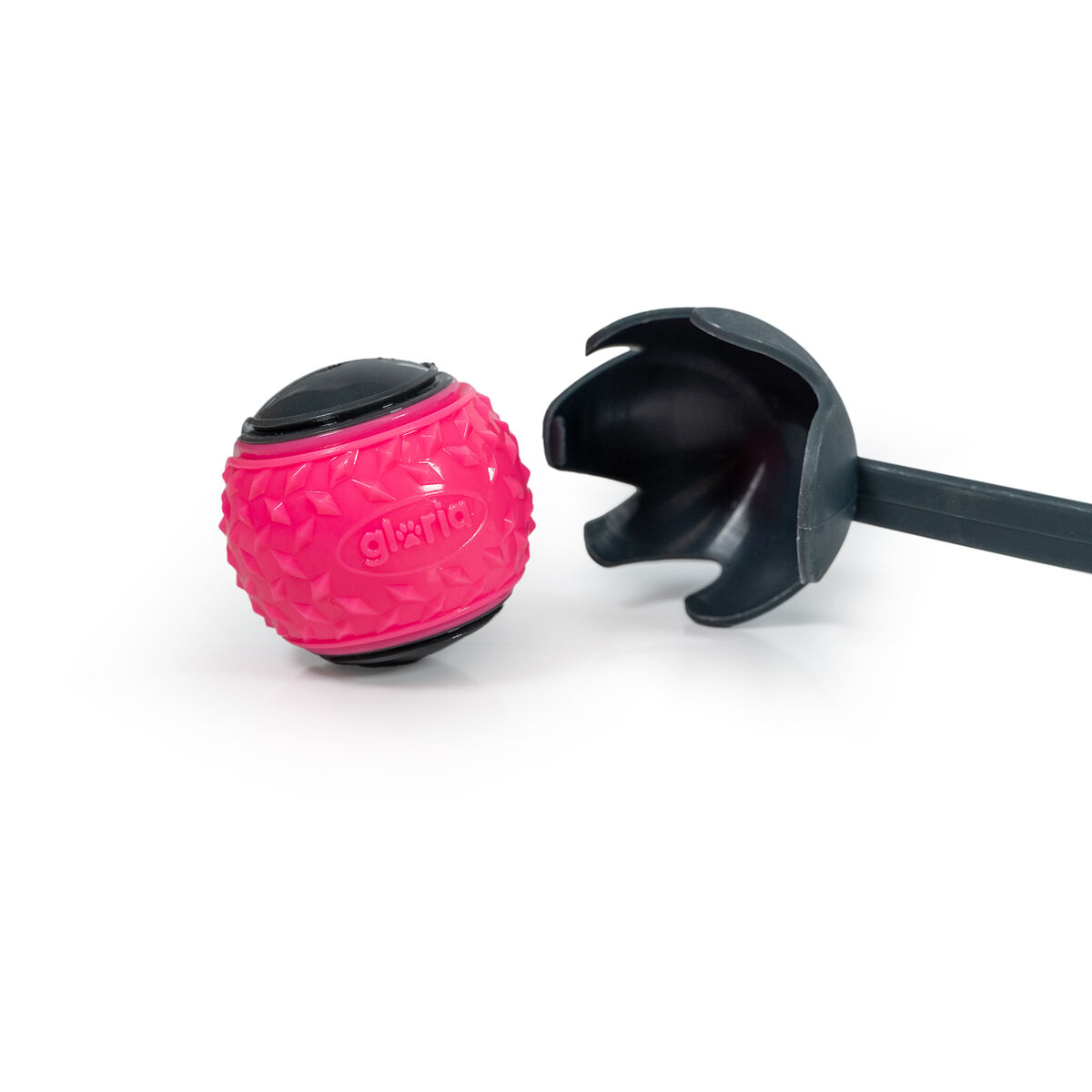 Lansator de mingi pentru câini Gloria Gri polipropilenă TPR M