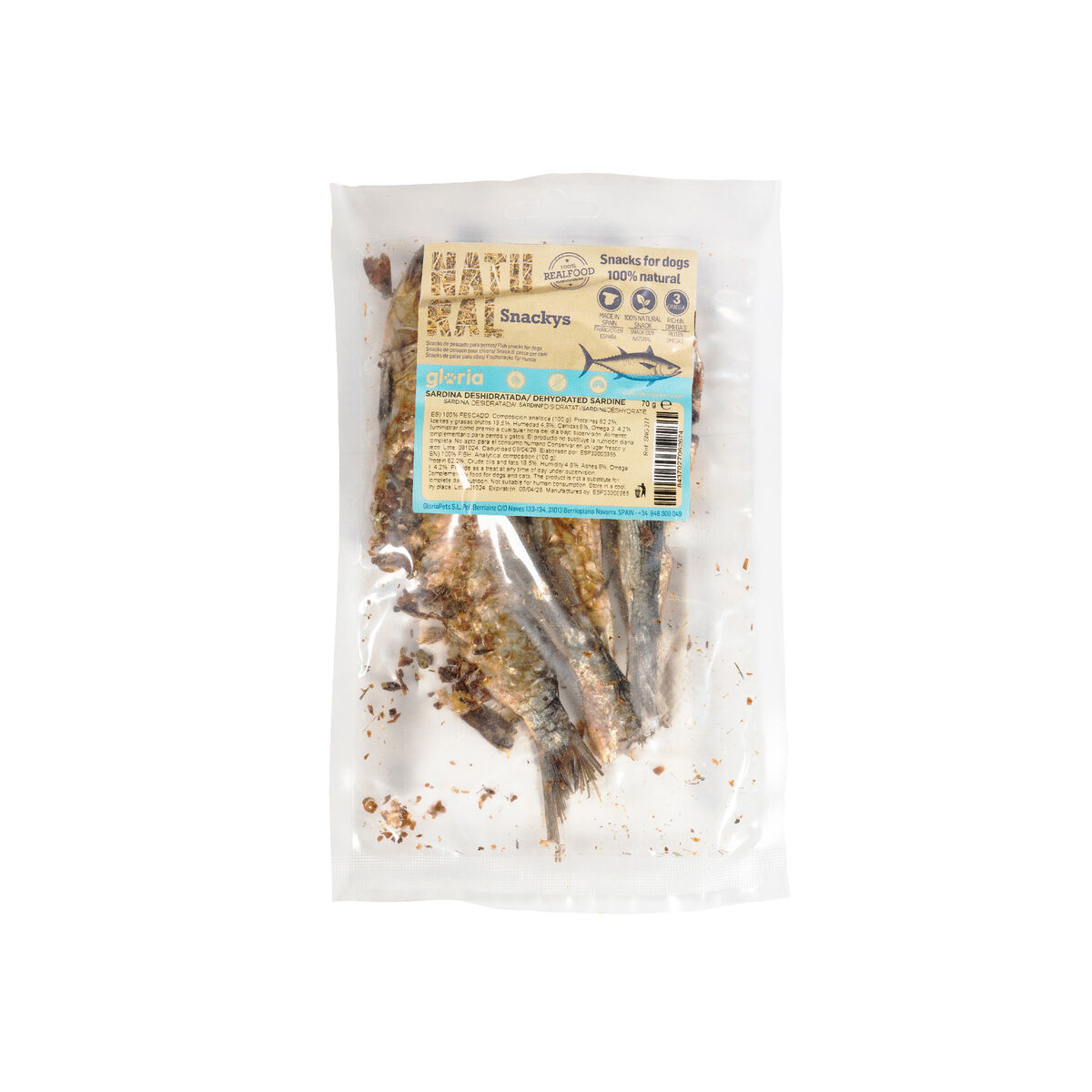 Hrană umedă Snackys Pește 70 g