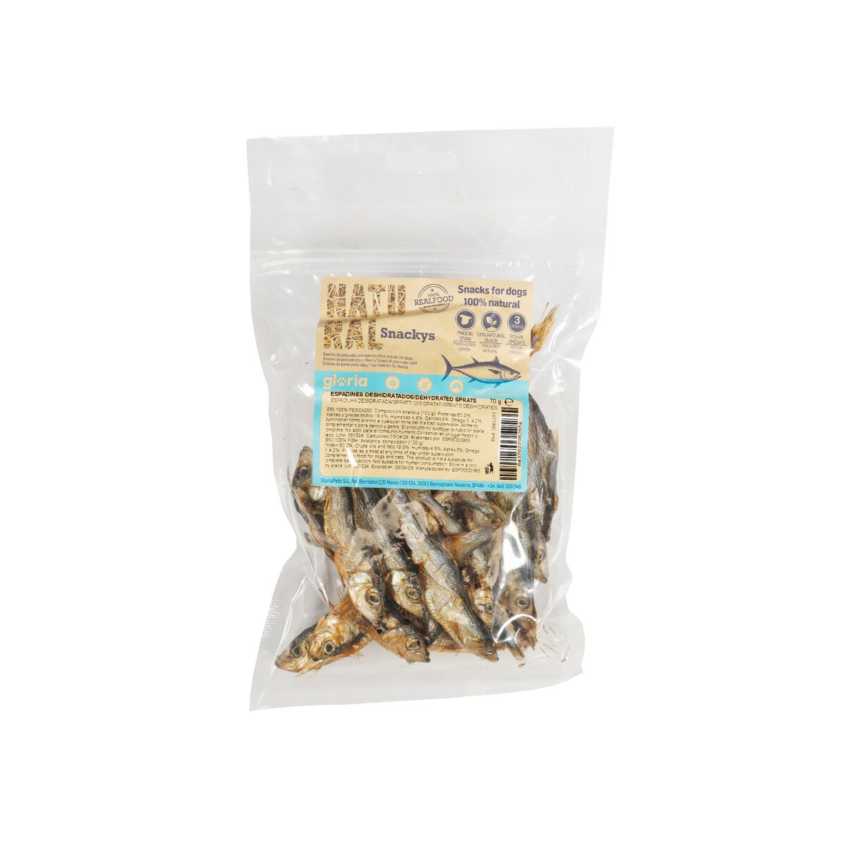 Hrană umedă Snackys Pește 70 g