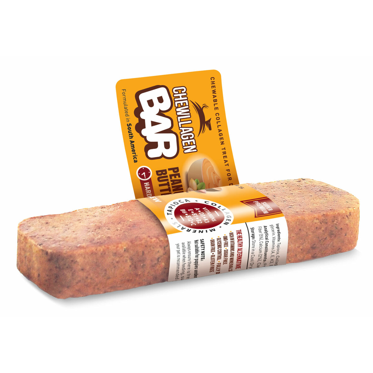 Gustare pentru câini Chewllagen Unt de arahide 24 Piese