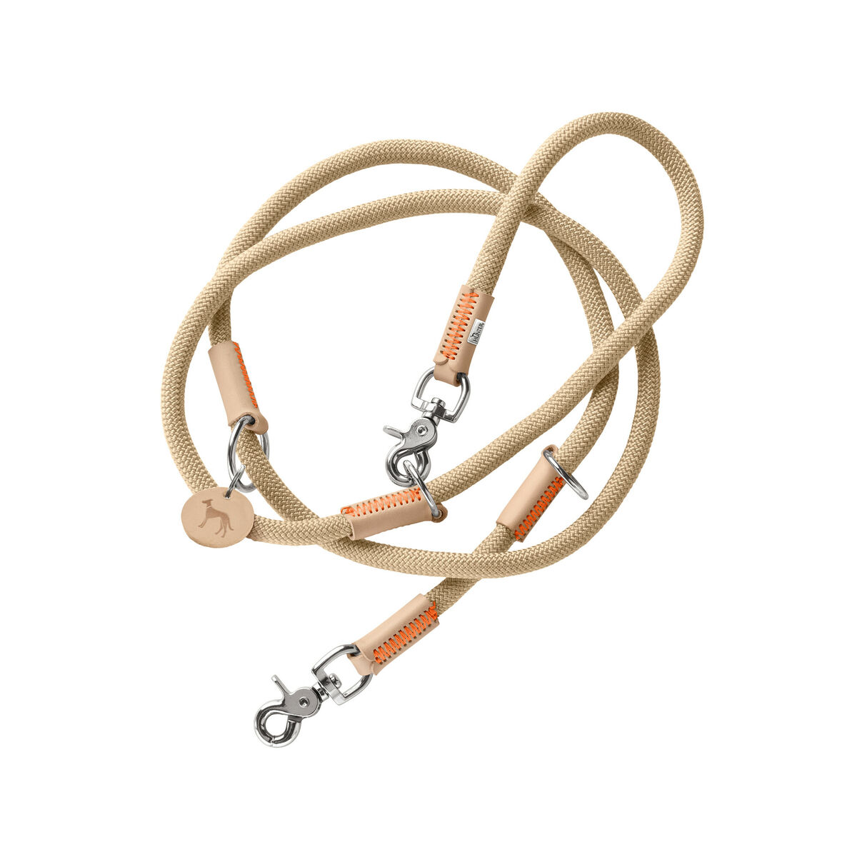 Lesă pentru câine Hunter MALIA Bej 1 x 200 cm