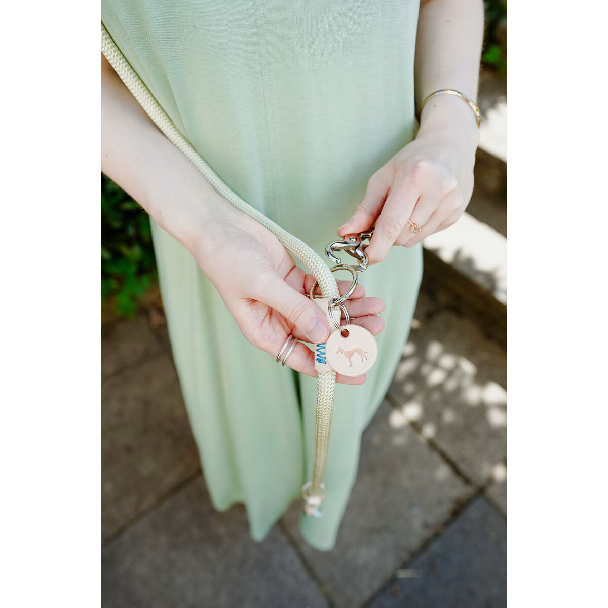 Lesă pentru câine Hunter MALIA Verde 1 x 200 cm