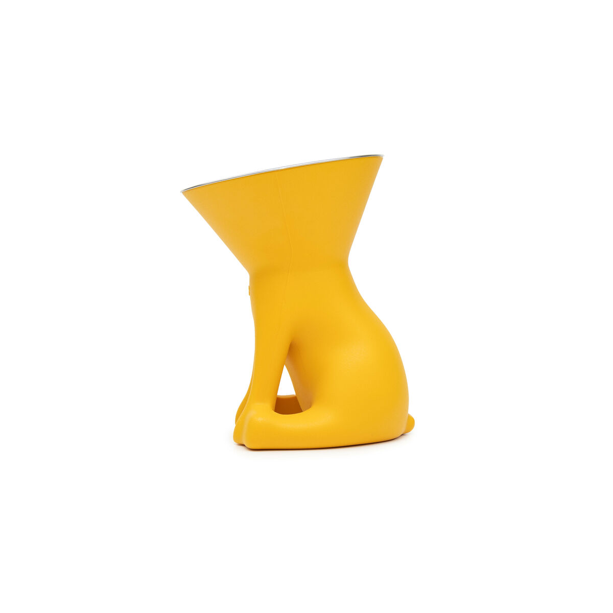 Dispozitiv de hrănire pentru câini United Pets Elisabeth Yellow Oțel inoxidabil Polietilenă 1 L