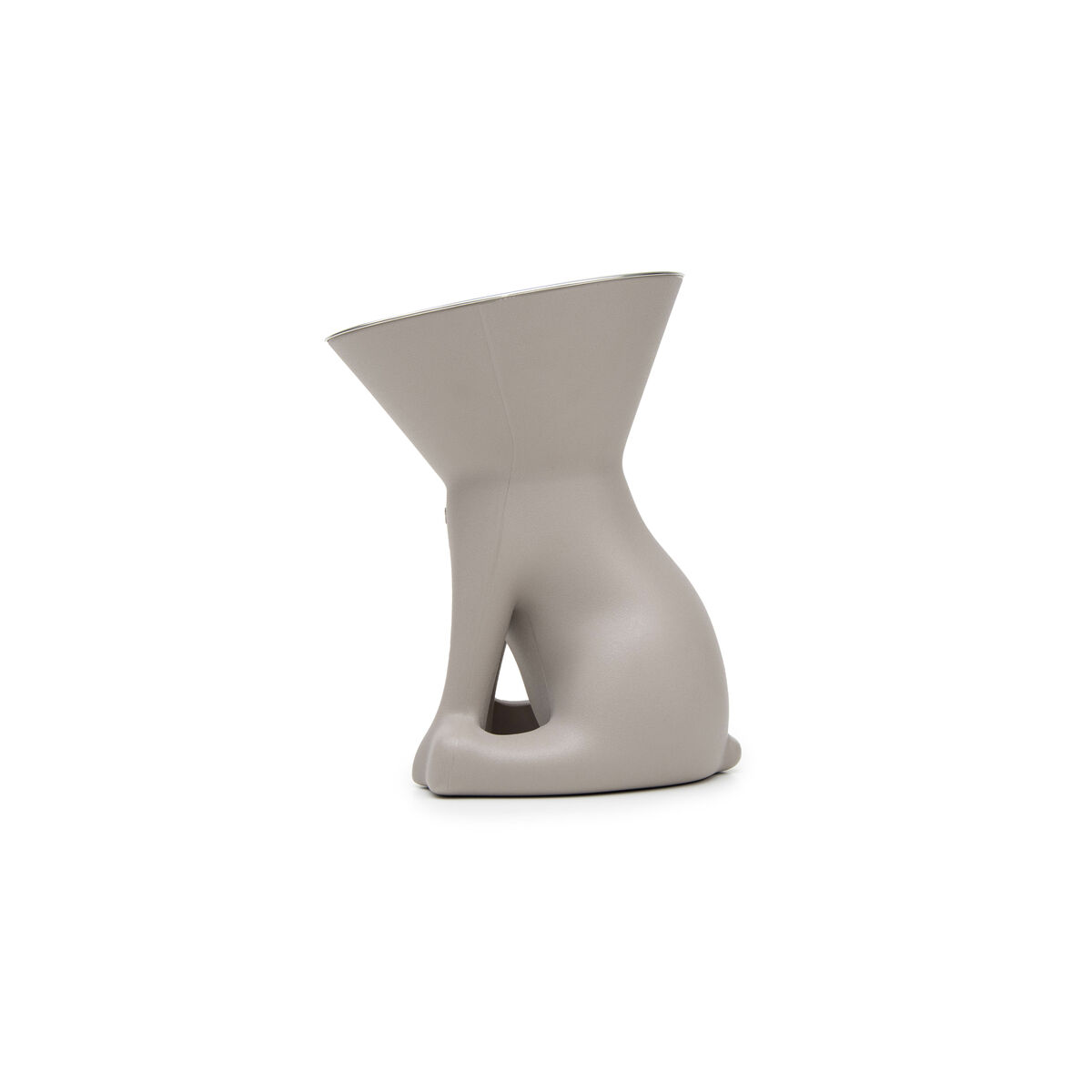 Dispozitiv de hrănire pentru câini United Pets Up Elisabeth Gri Oțel inoxidabil Polietilenă 1 L