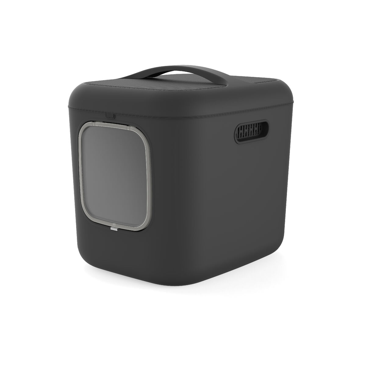 Nisip pentru pisici Rotho My Pet Biala XL Antracit Plastic reciclat