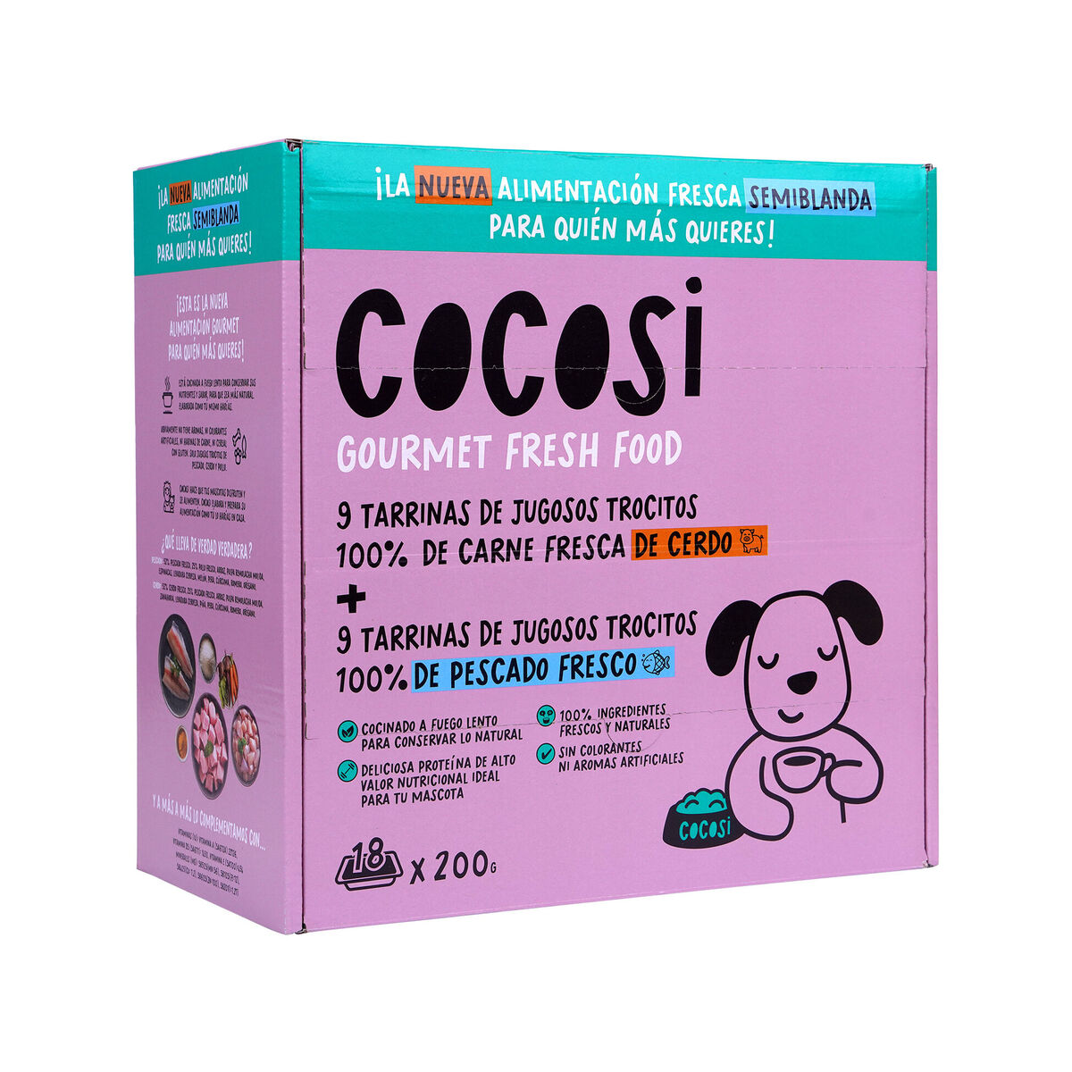 Hrană umedă Cocosi