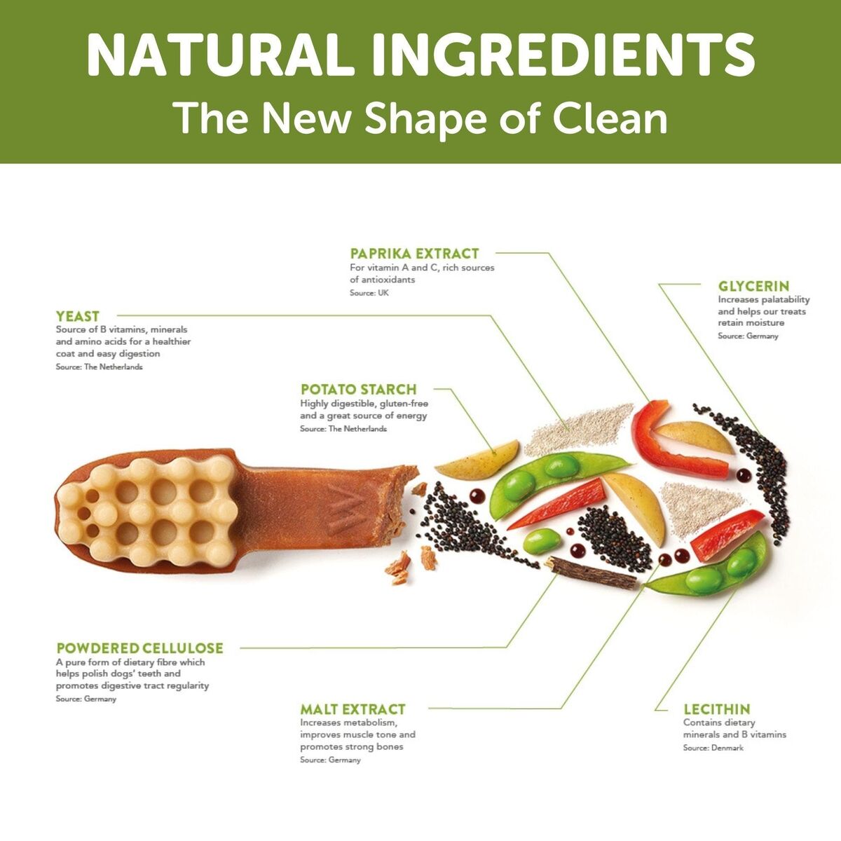 Hrană umedă Whimzees 18 Piese