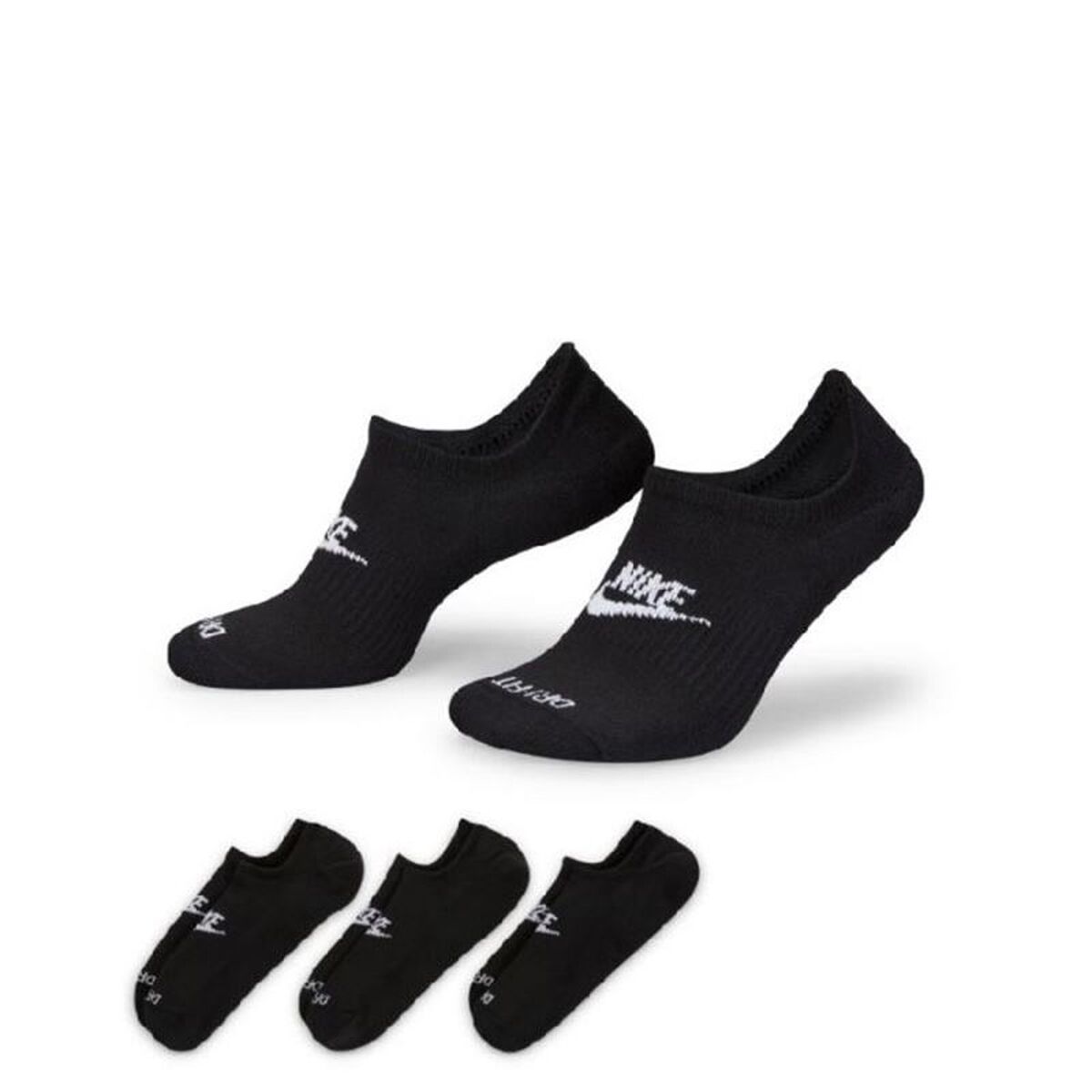 Șosete Nike Everyday Plus Cushioned  Negru