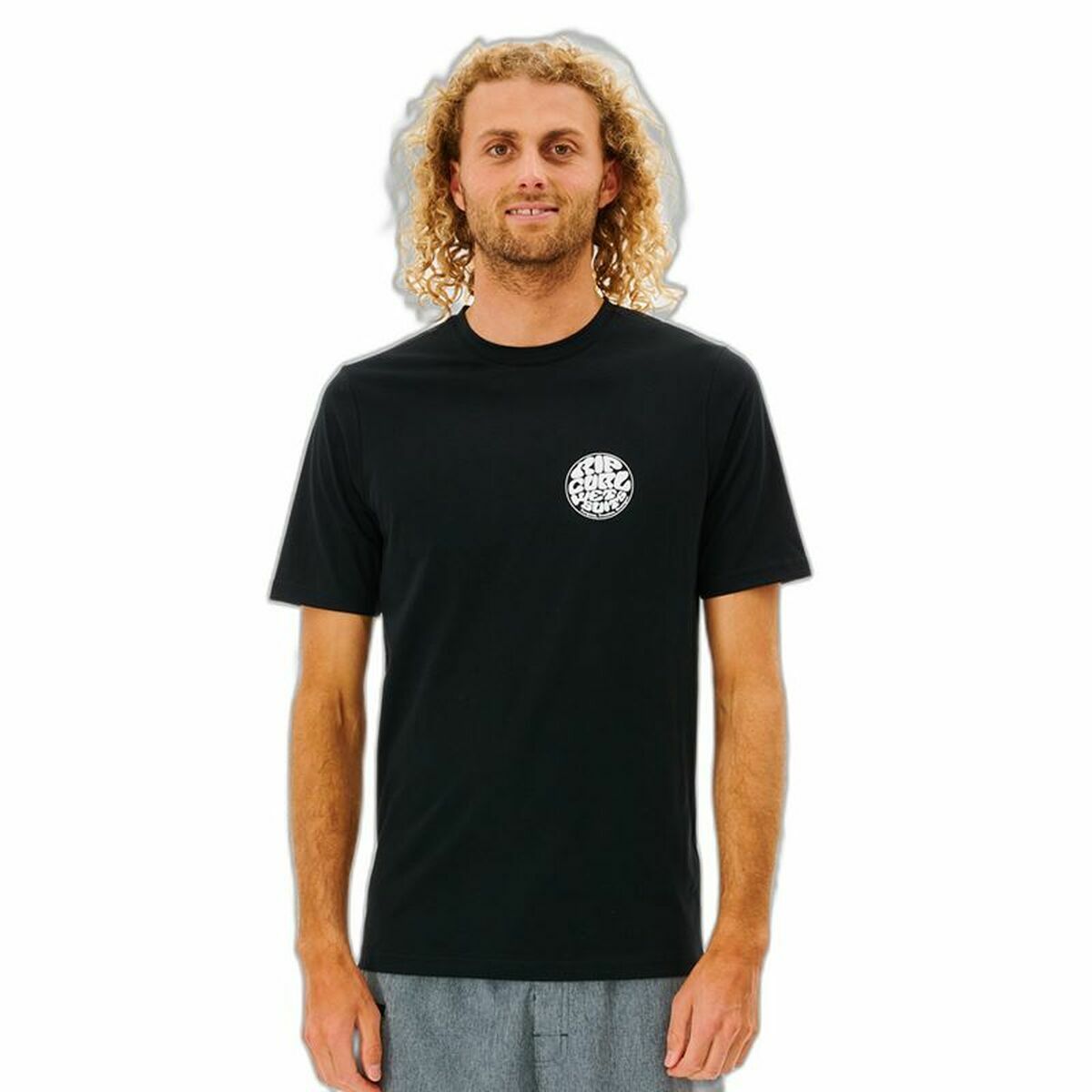 Tricou Rip Curl Icons Of Surf Negru Bărbați