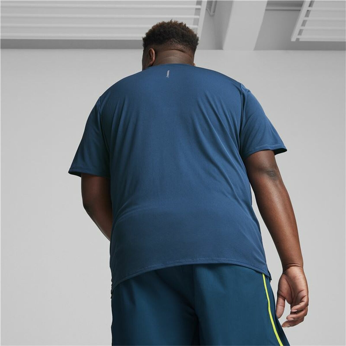 Tricou cu Mânecă Scurtă Bărbați Puma  Run Favourite Albastru închis