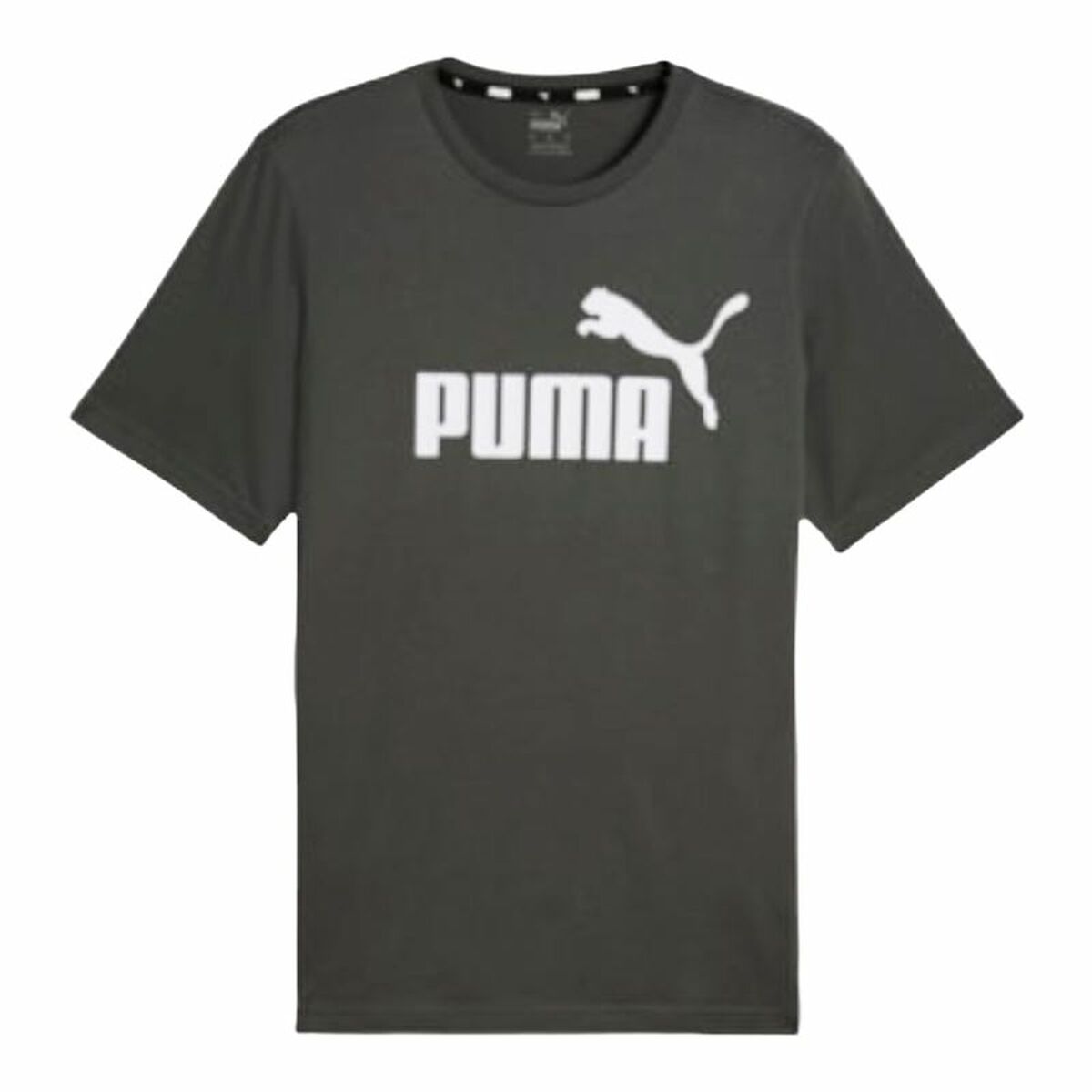 Tricou cu Mânecă Scurtă Bărbați Puma Essentials Gri