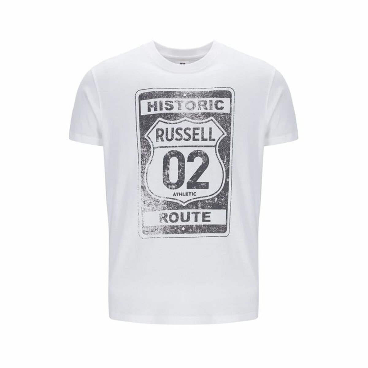 Tricou cu Mânecă Scurtă Bărbați Russell Athletic AMT A40471