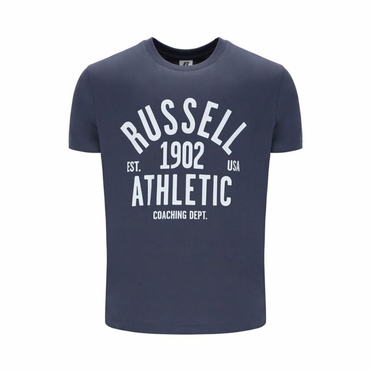 Tricou cu Mânecă Scurtă Bărbați Russell Athletic AMT A40101 Gri