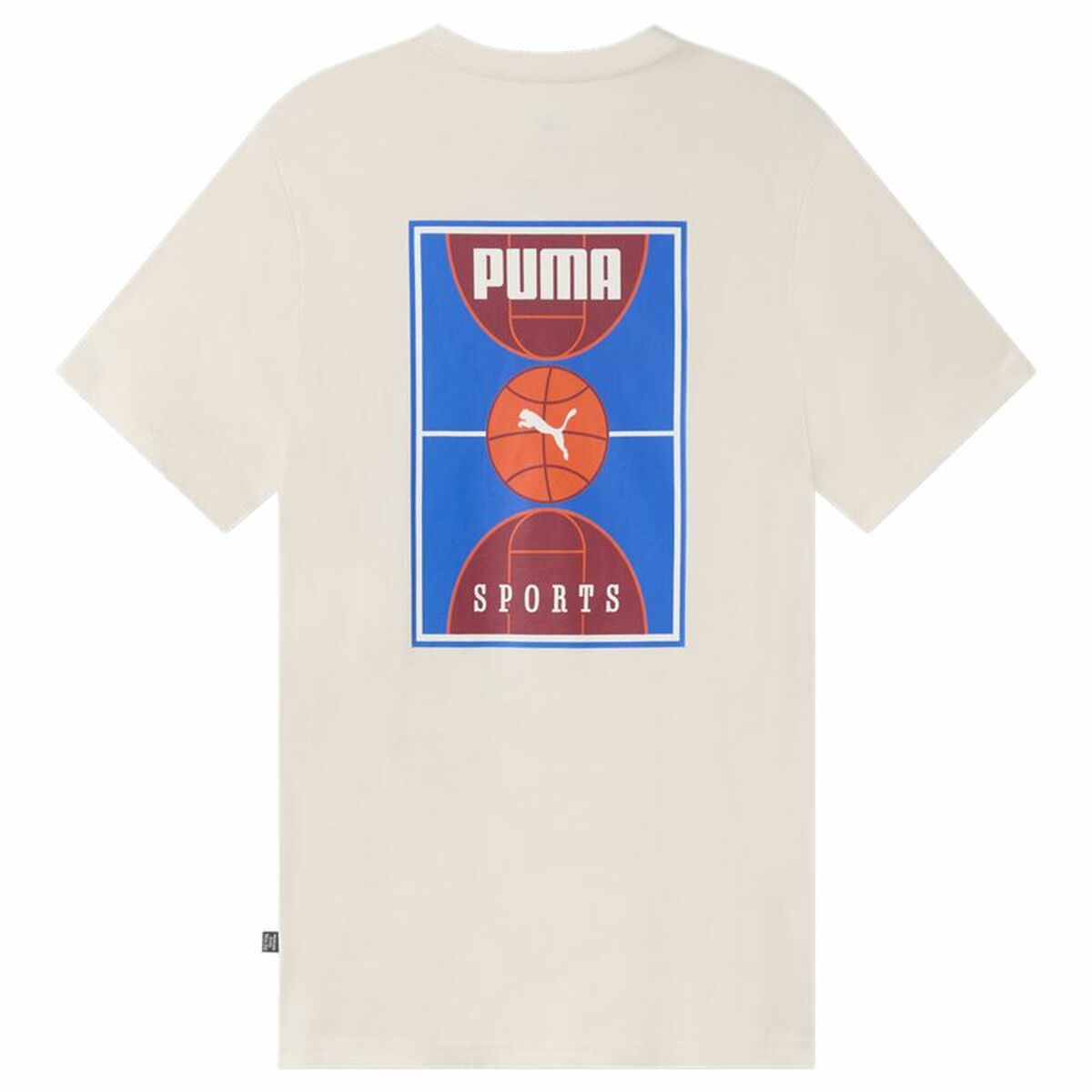 Tricou cu Mânecă Scurtă Bărbați Puma Chilli Powder Alb