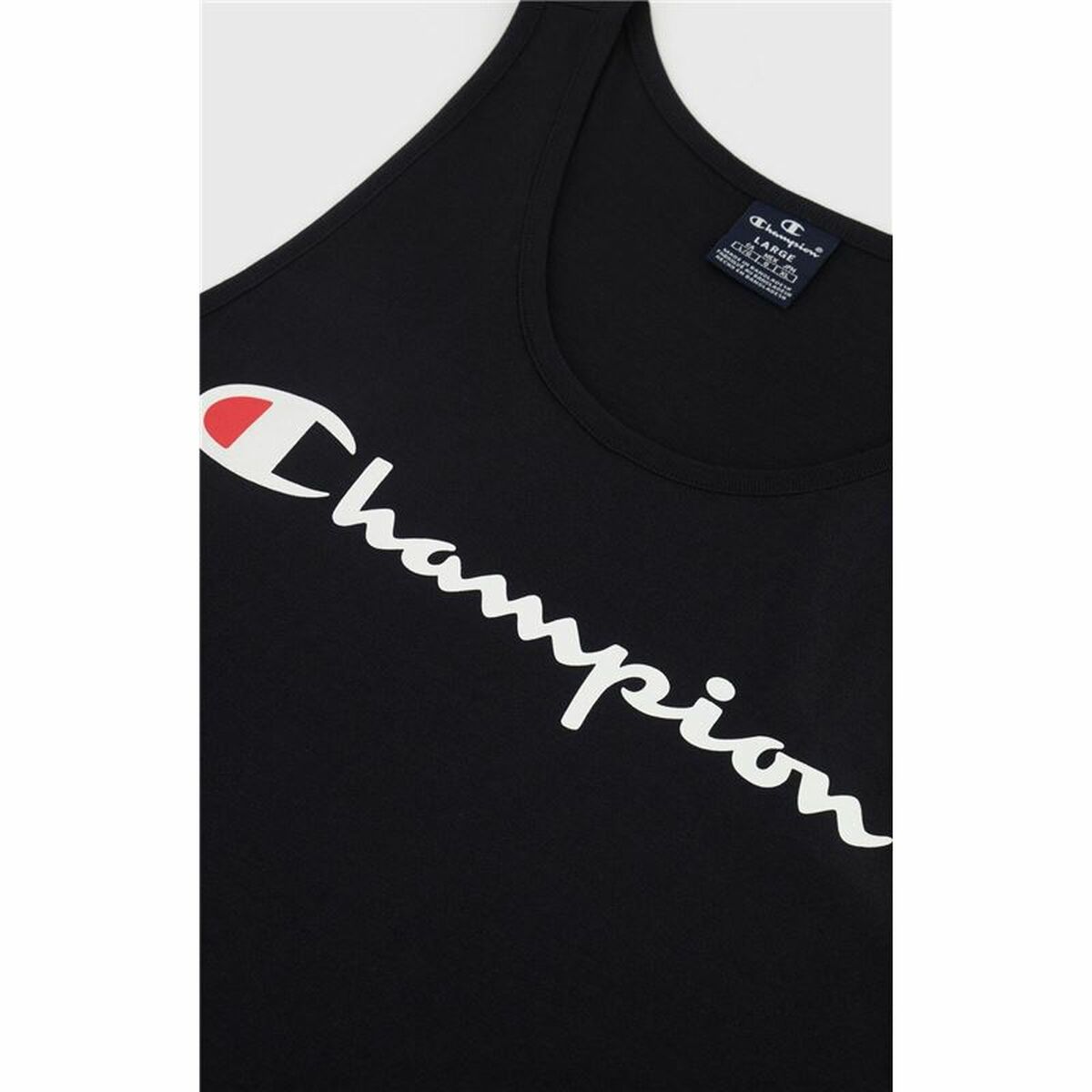 Tricou cu Bretele Bărbat Champion Top Negru