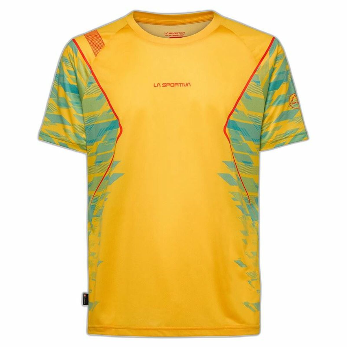 Tricou Sport cu Mânecă Scurtă La Sportiva Pacer  Galben
