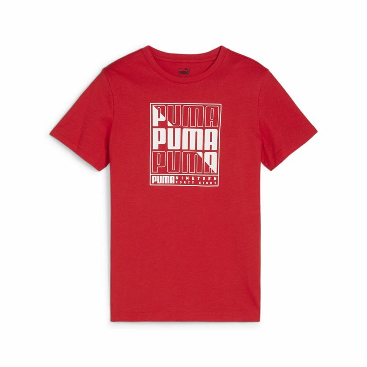 Tricou cu Mânecă Scurtă pentru Copii Puma Graphic