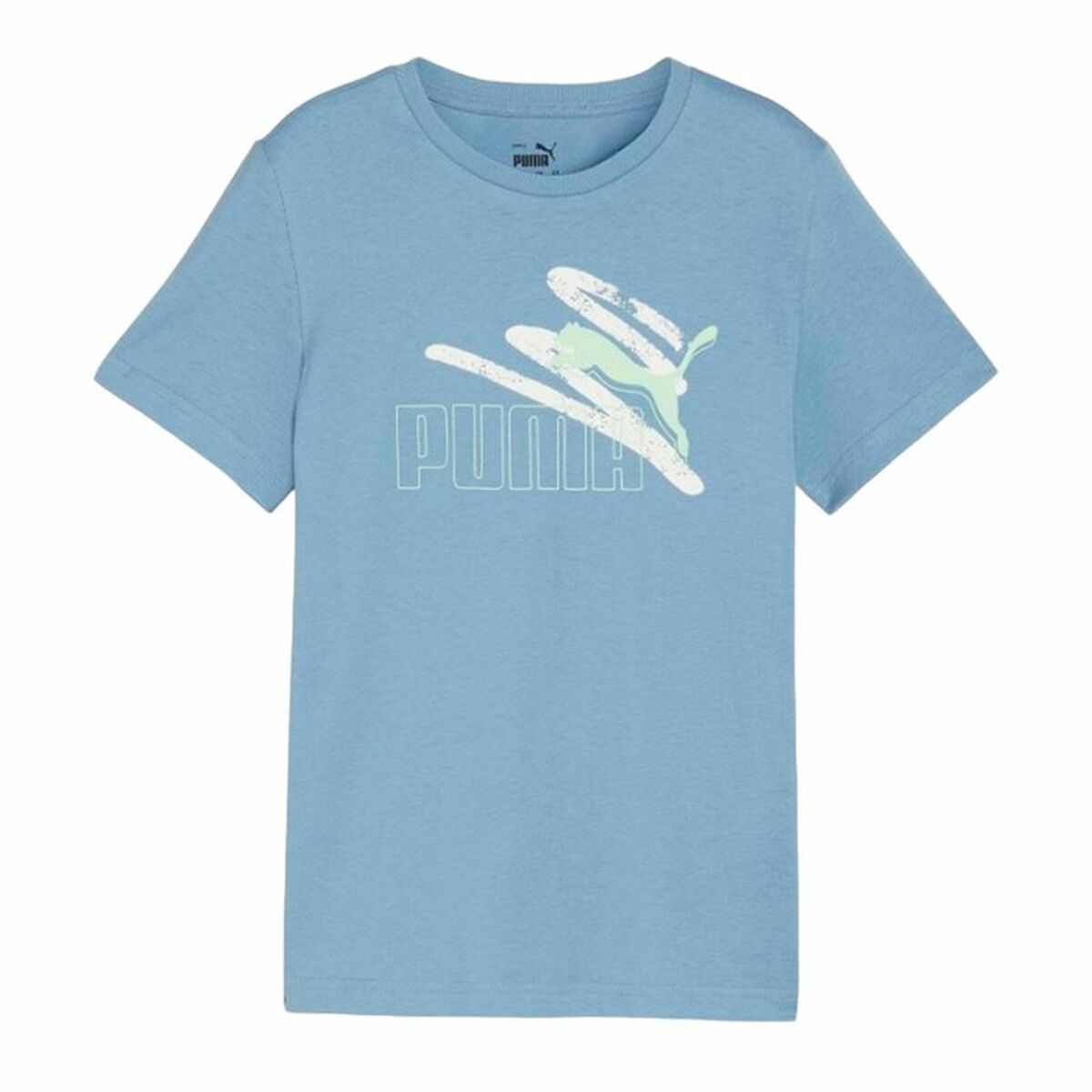 Tricou cu Mânecă Scurtă pentru Copii Puma Essentials+ AB Summer