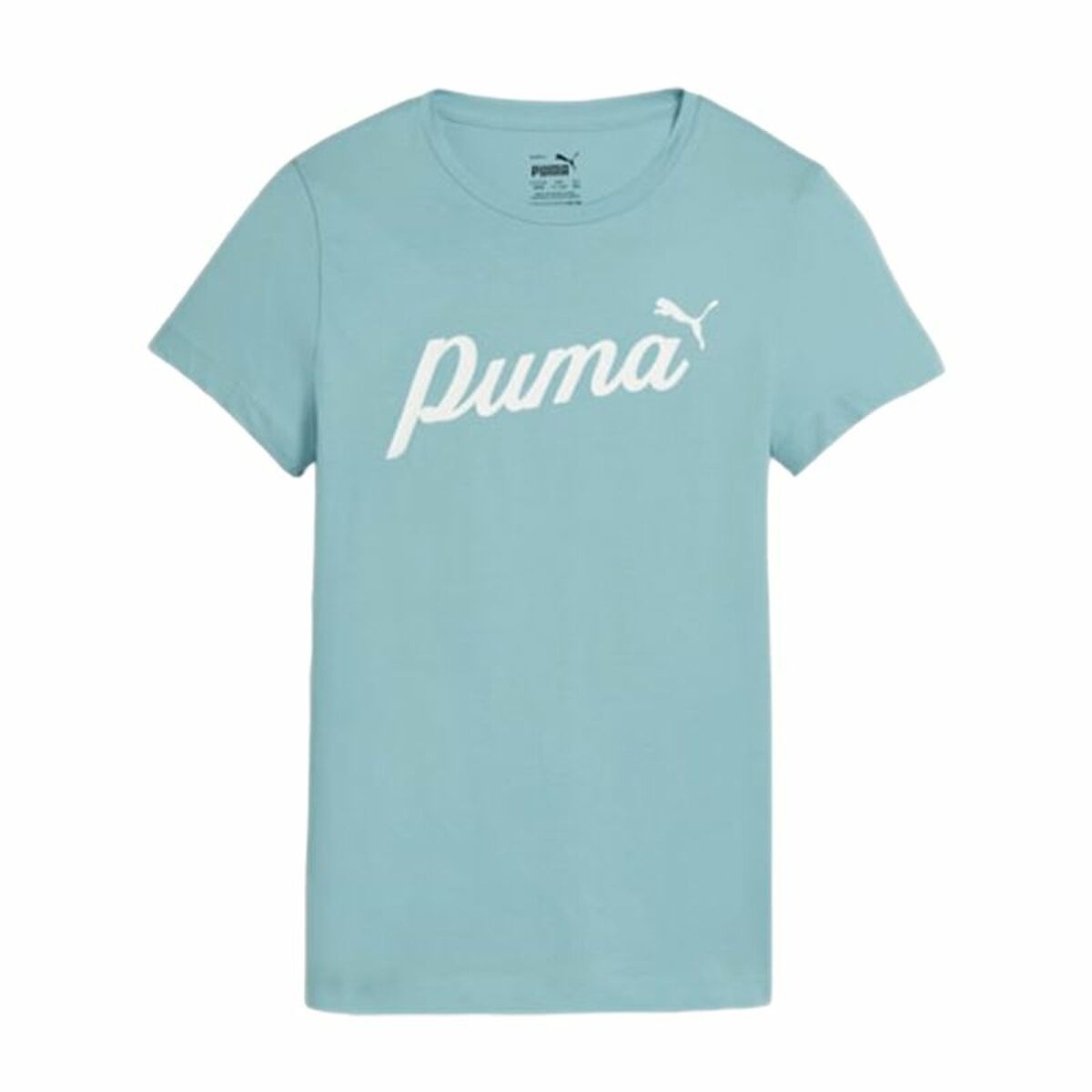 Tricou cu Mânecă Scurtă pentru Copii Puma Essentials+ Script
