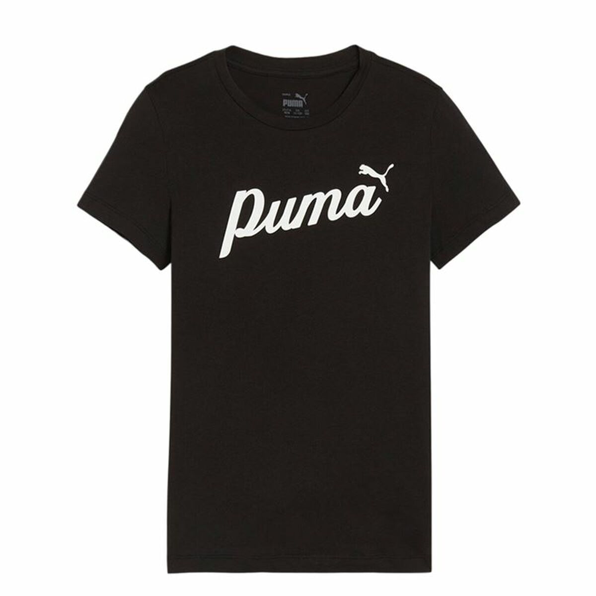 Tricou cu Mânecă Scurtă pentru Copii Puma Essentials + Script
