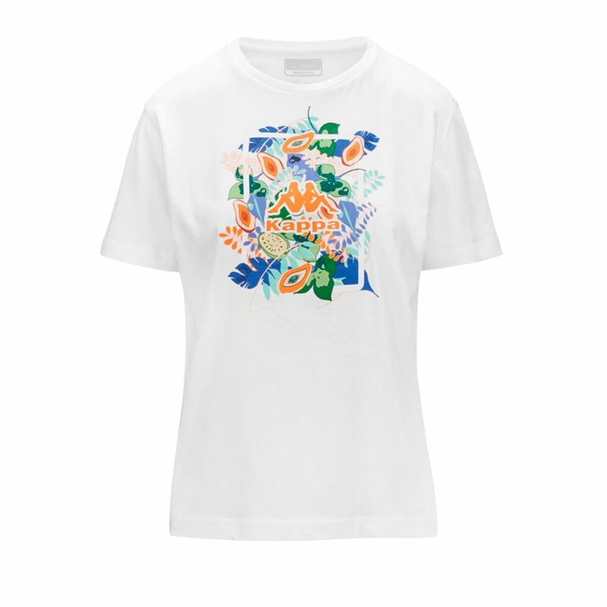 Tricou cu Mânecă Scurtă Bărbați Kappa Frienda Graphik Alb
