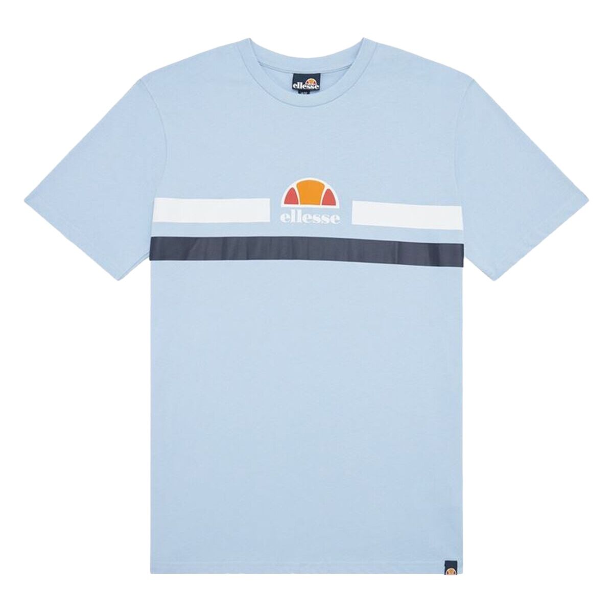 Tricou cu Mânecă Scurtă Bărbați Ellesse Aprel Cyan