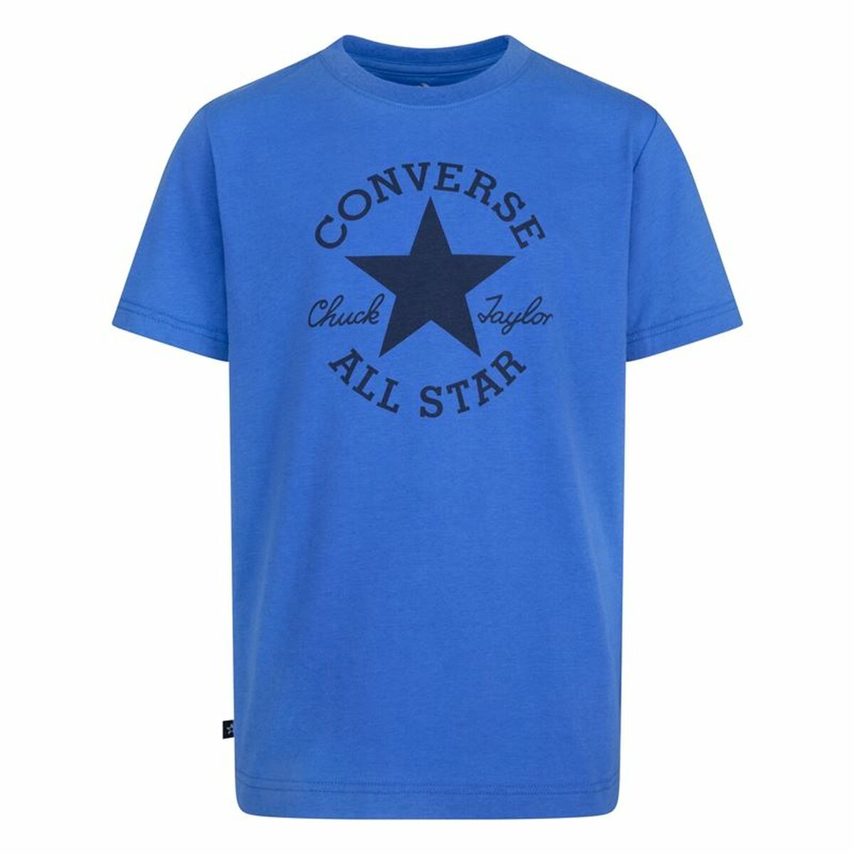 Tricou cu Mânecă Scurtă pentru Copii Converse Sustainable Core Sse Albastru