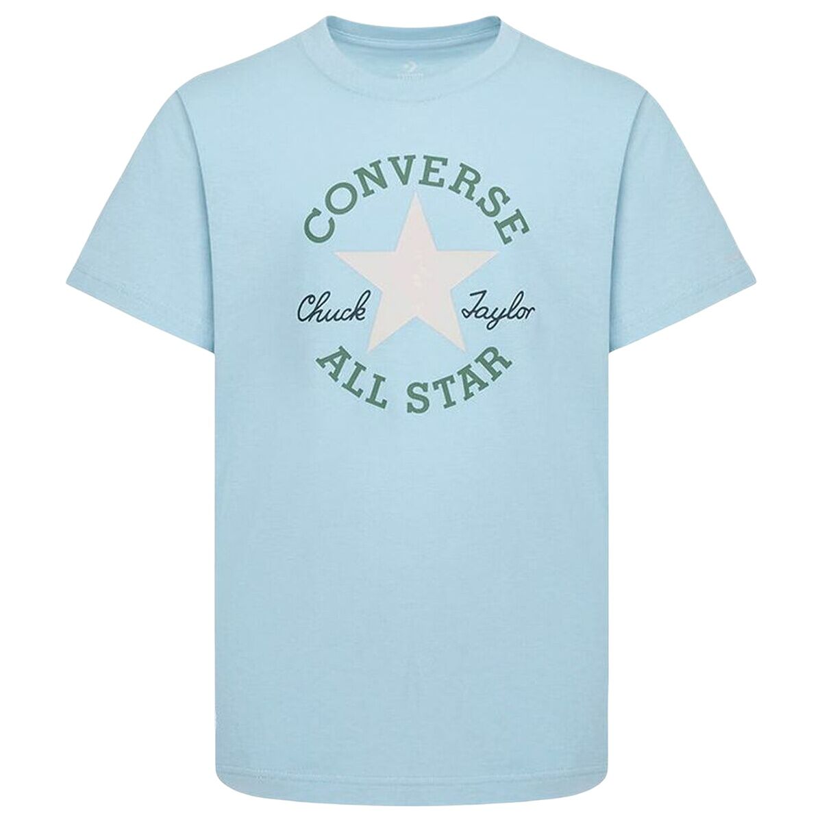 Tricou cu Mânecă Scurtă pentru Copii Converse Sustainable Core Sse Albastru celest