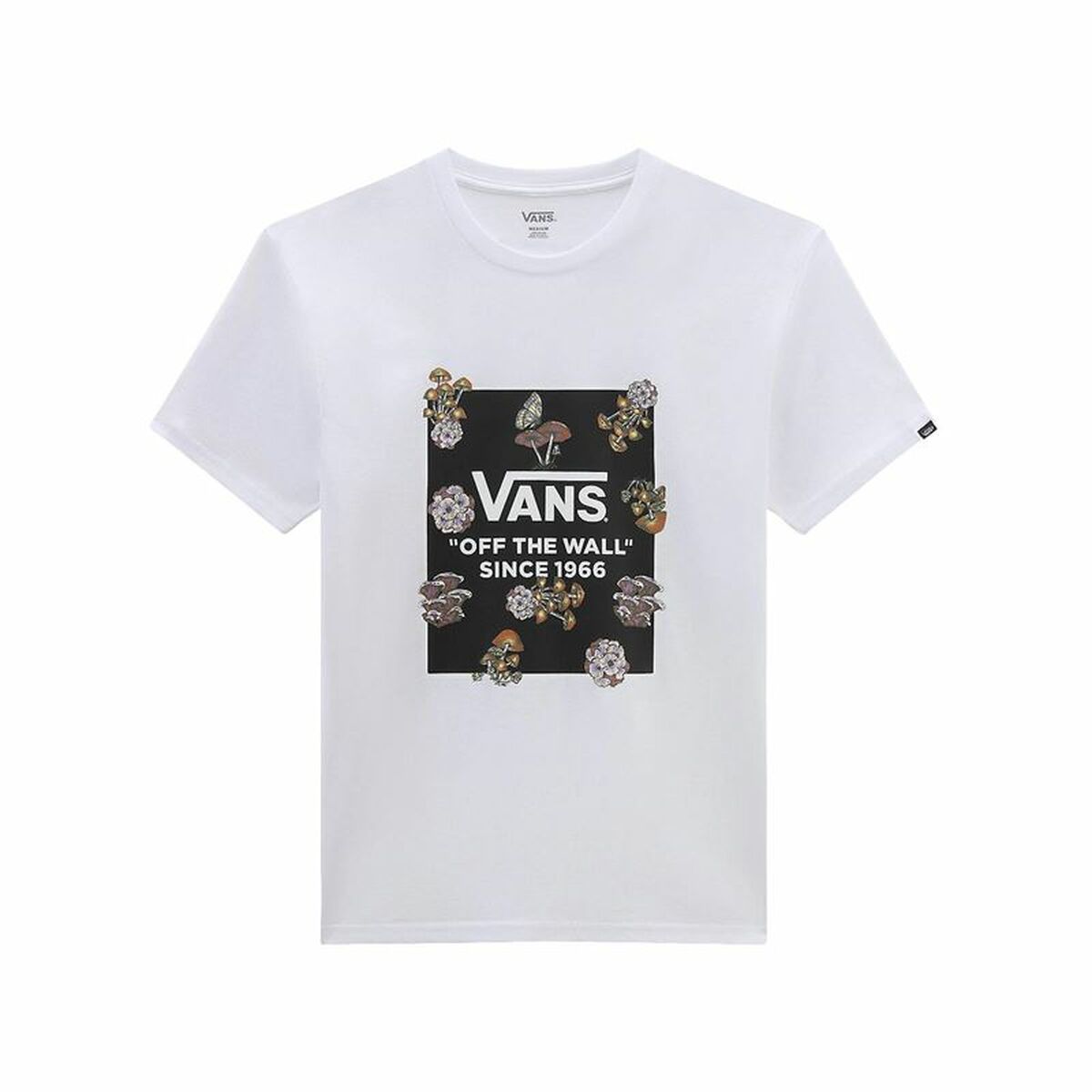 Tricou cu Mânecă Scurtă Bărbați Vans Fungi Box Fill