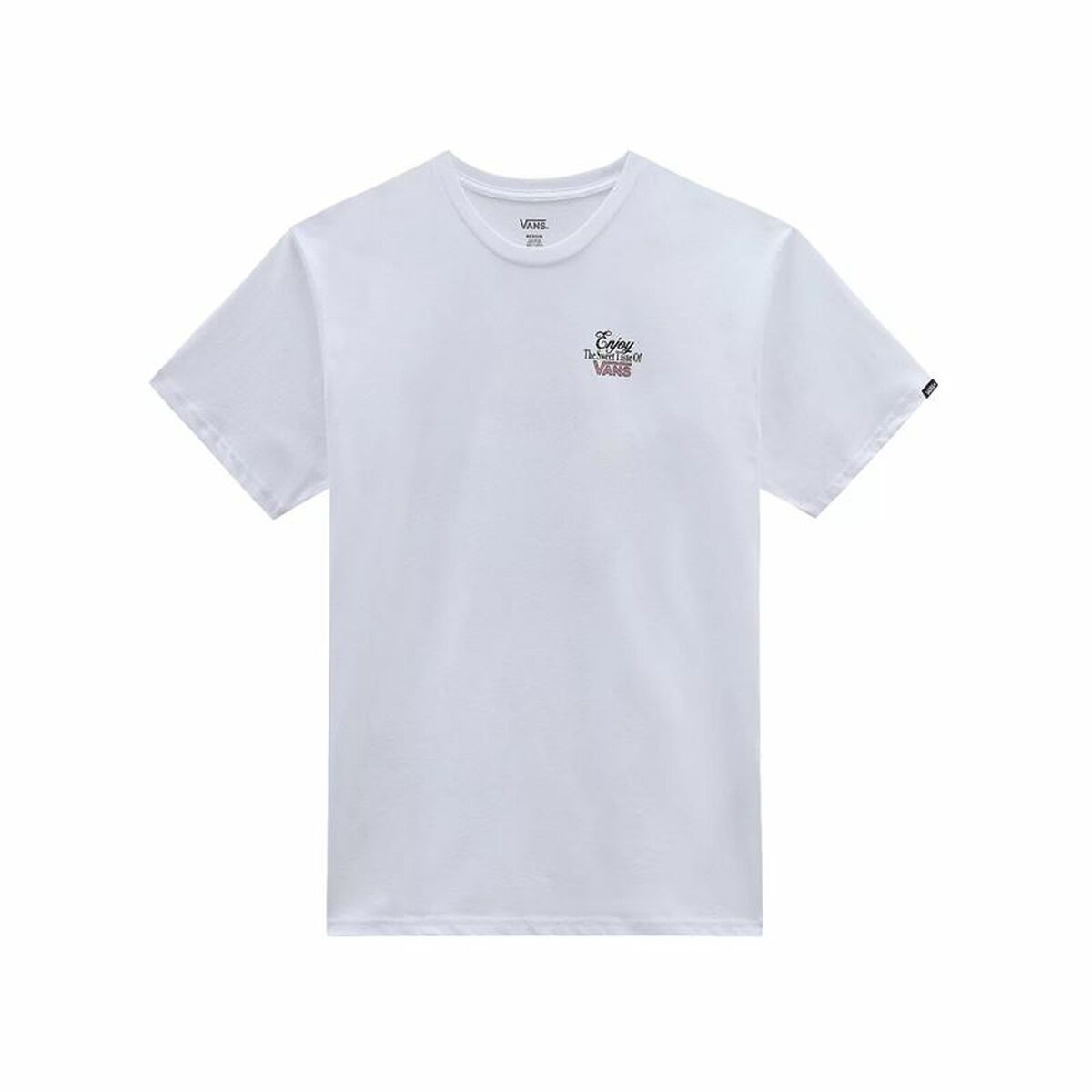 Tricou cu Mânecă Scurtă Bărbați Vans Checkerboard Taste