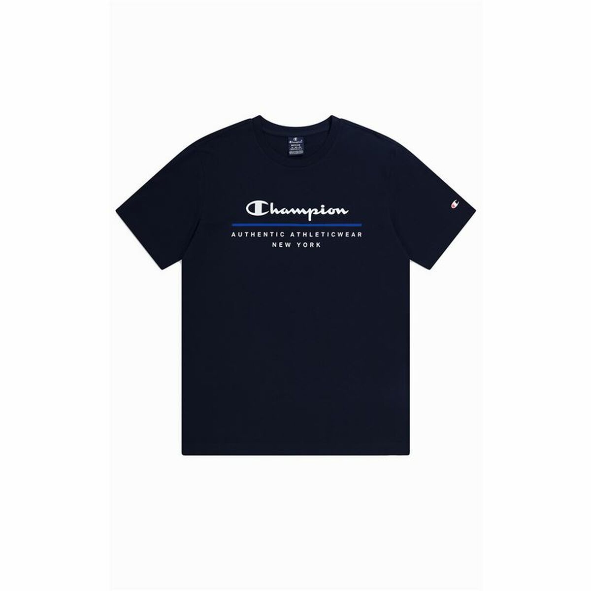 Tricou cu Mânecă Scurtă Bărbați Champion Crewneck