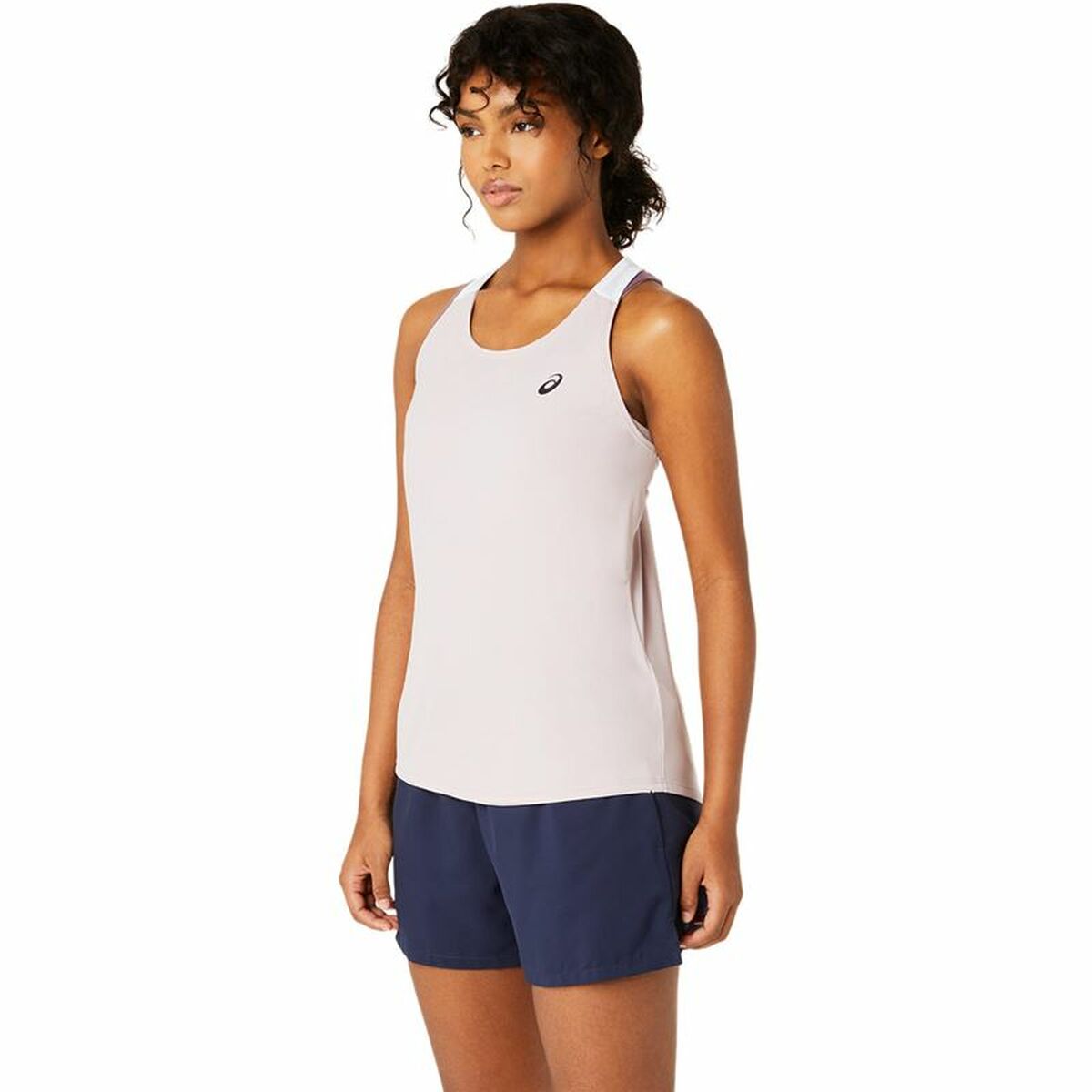 Tricou cu Bretele Damă Asics Court Tank Tenis Roz
