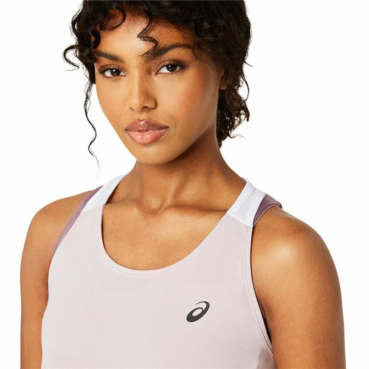 Tricou cu Bretele Damă Asics Court Tank Tenis Roz