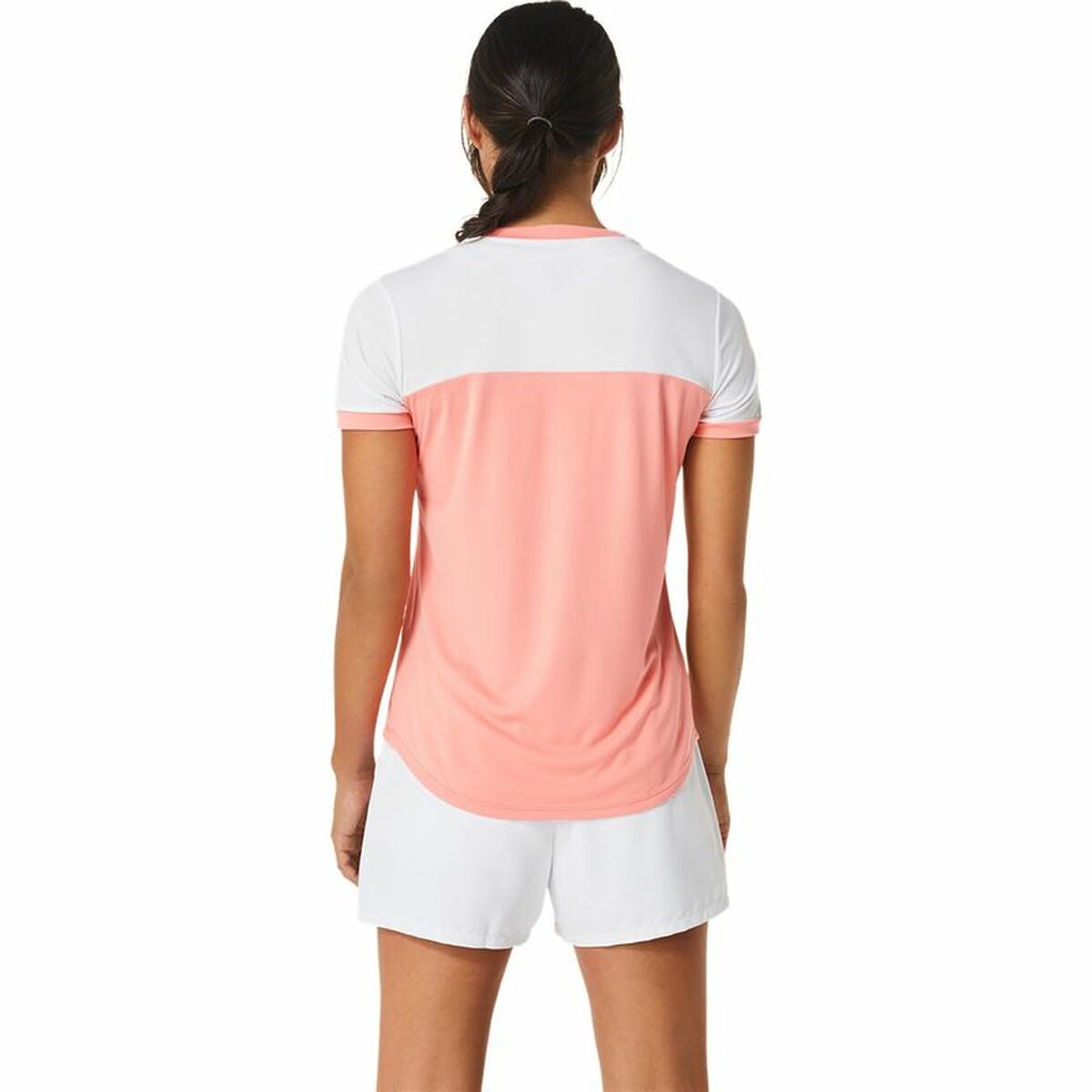 Tricou Sport cu Mânecă Scurtă Asics Court Roz Tenis