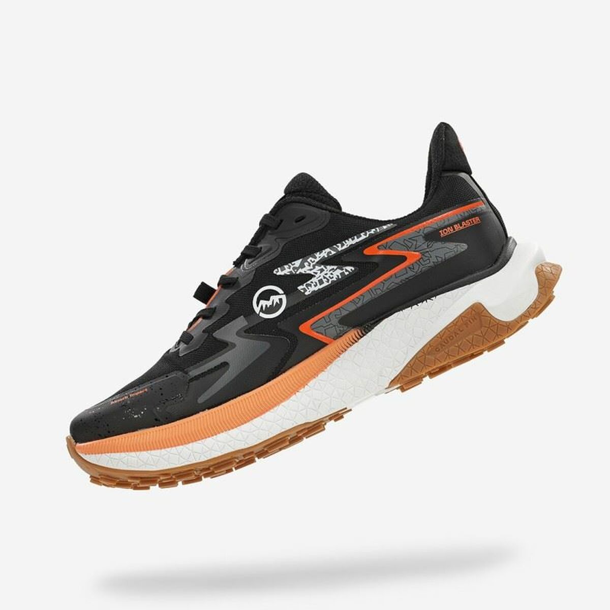 Pantofi trail pentru bărbați (alergare montană) Atom AT160 Shark Trail Ion Blast Dark