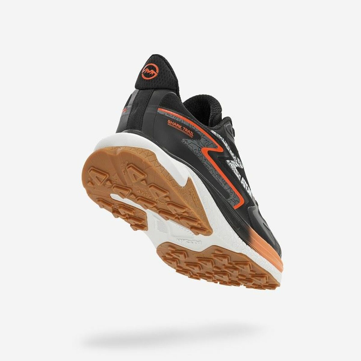 Pantofi trail pentru bărbați (alergare montană) Atom AT160 Shark Trail Ion Blast Dark