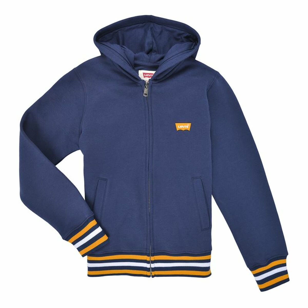 Hanorac cu Glugă Copii Levi's Lvb Varsity Hoodie Albastru