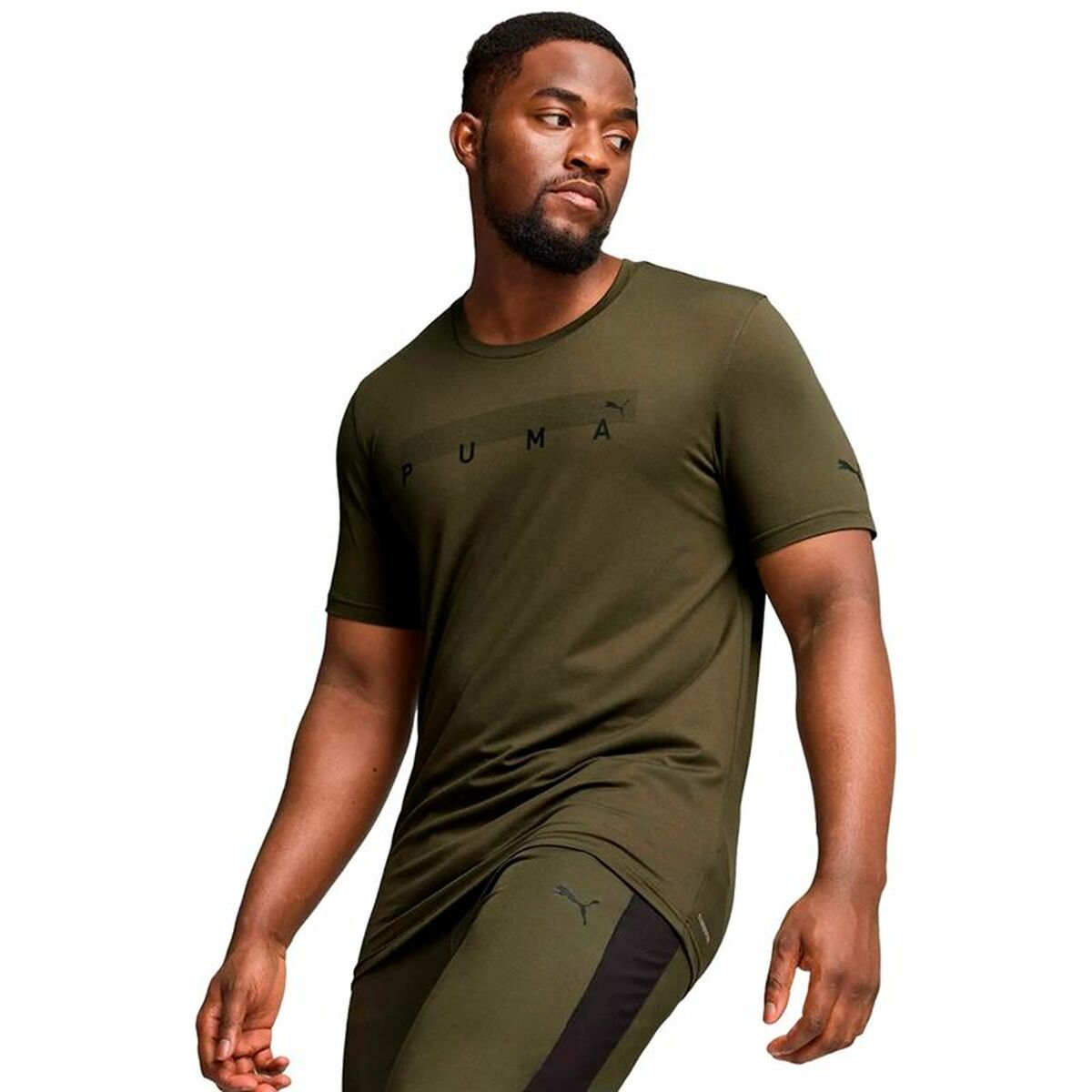 Tricou Sport cu Mânecă Scurtă Puma Energy Cloudspun Graphic Auriu*