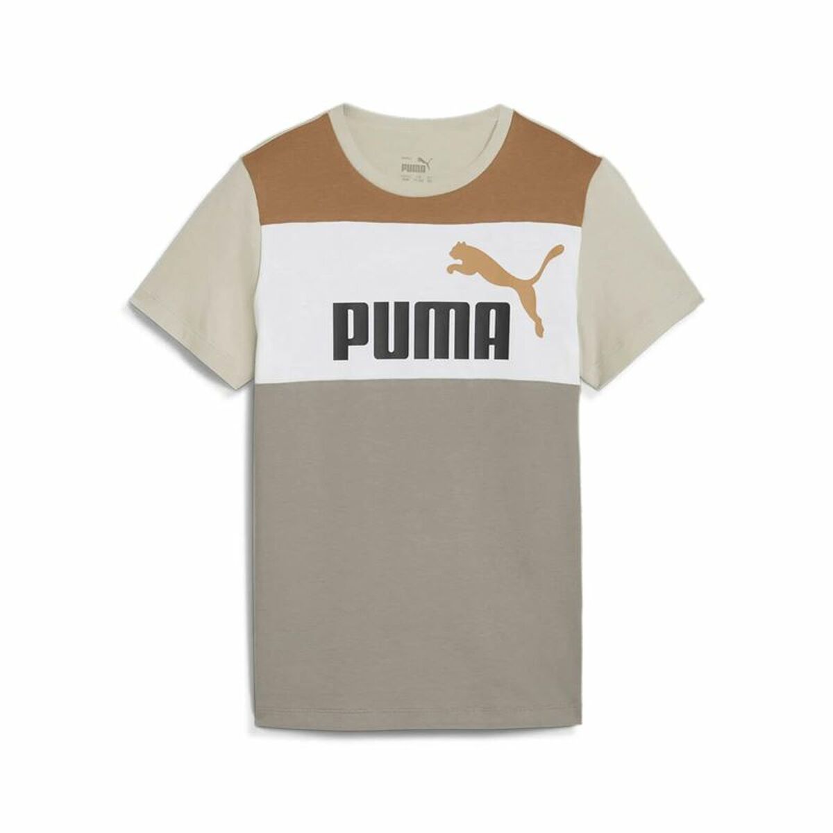 Tricou cu Mânecă Scurtă pentru Copii Puma Ess Block