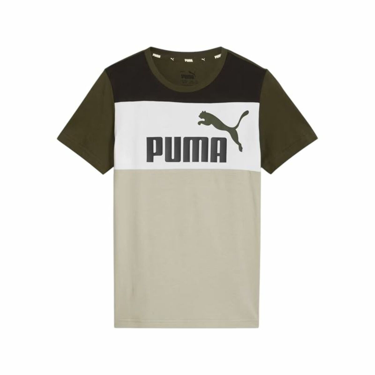 Tricou cu Mânecă Scurtă pentru Copii Puma Ess Block