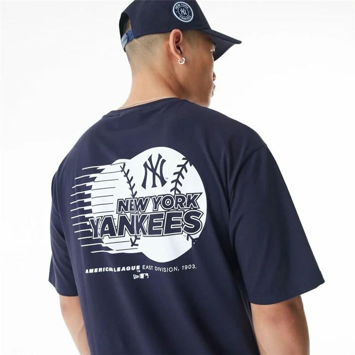 Tricou cu Mânecă Scurtă Bărbați New Era BASEBALL GRPHIC OS New York Yankees